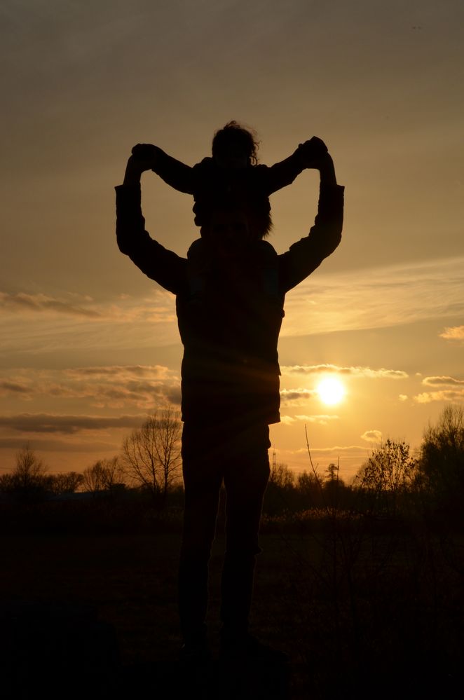 Father and Son von TiffanyHurtPhotography 