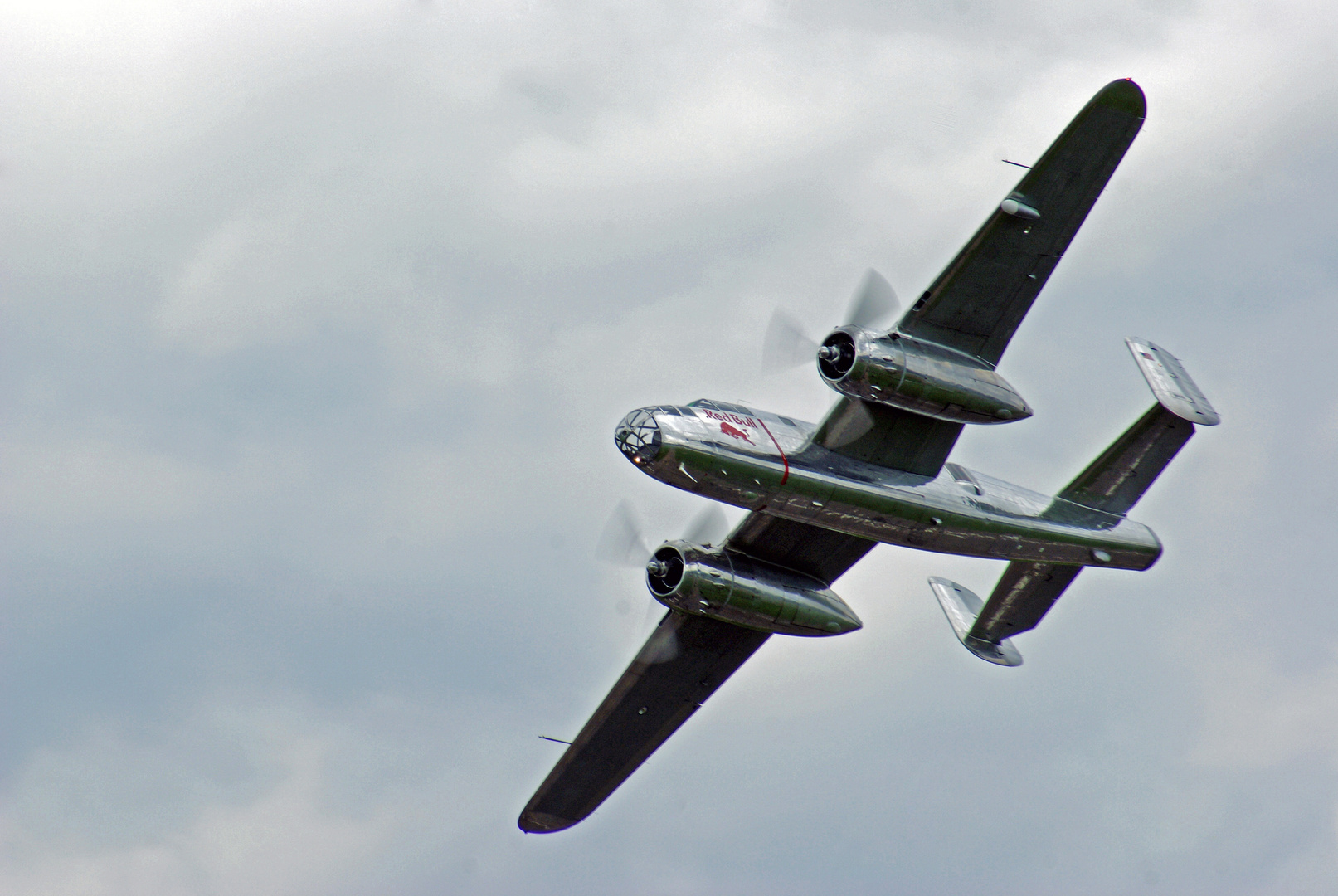 B25 RedBull Flying Bulls @ Airpower 2011