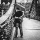 Kiss On Bridge 