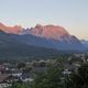 Abendsonne berm Karwendelgebirge