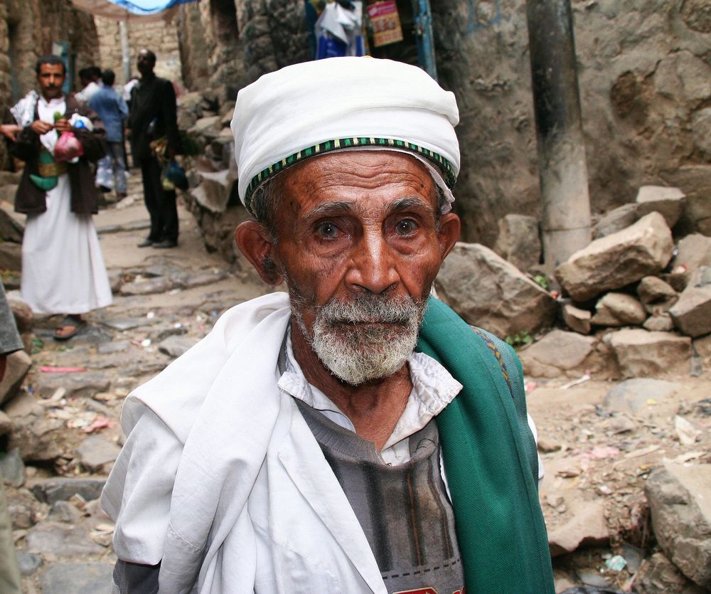 Alter Mann im Jemen von a.seba 