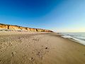 Abendstimmung am Roten Kliff by Sylt Urlauber