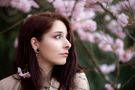 cherry blossom girl IV von Sascha Haubeil