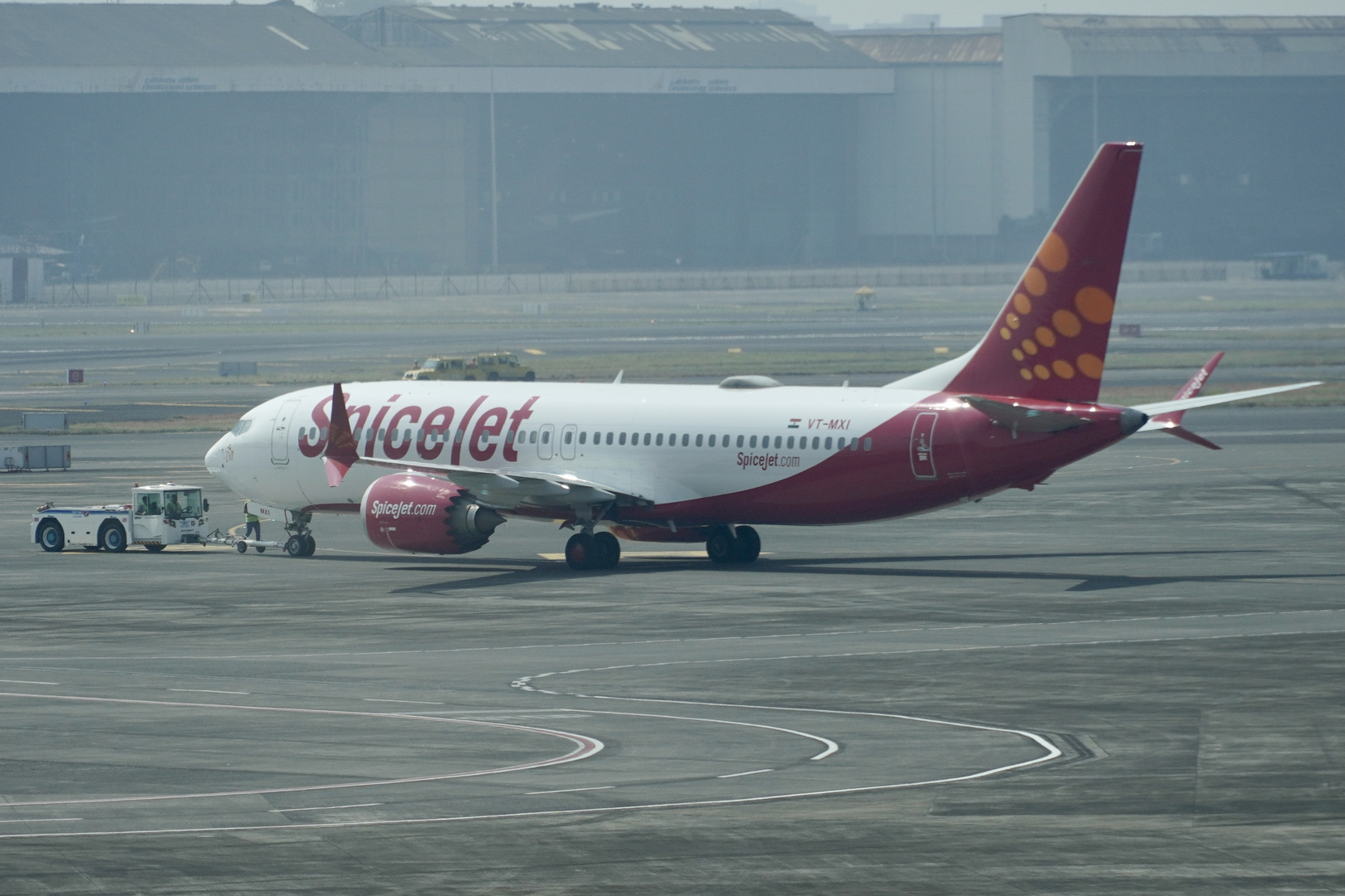 B737 MAX 8 der Spicejet