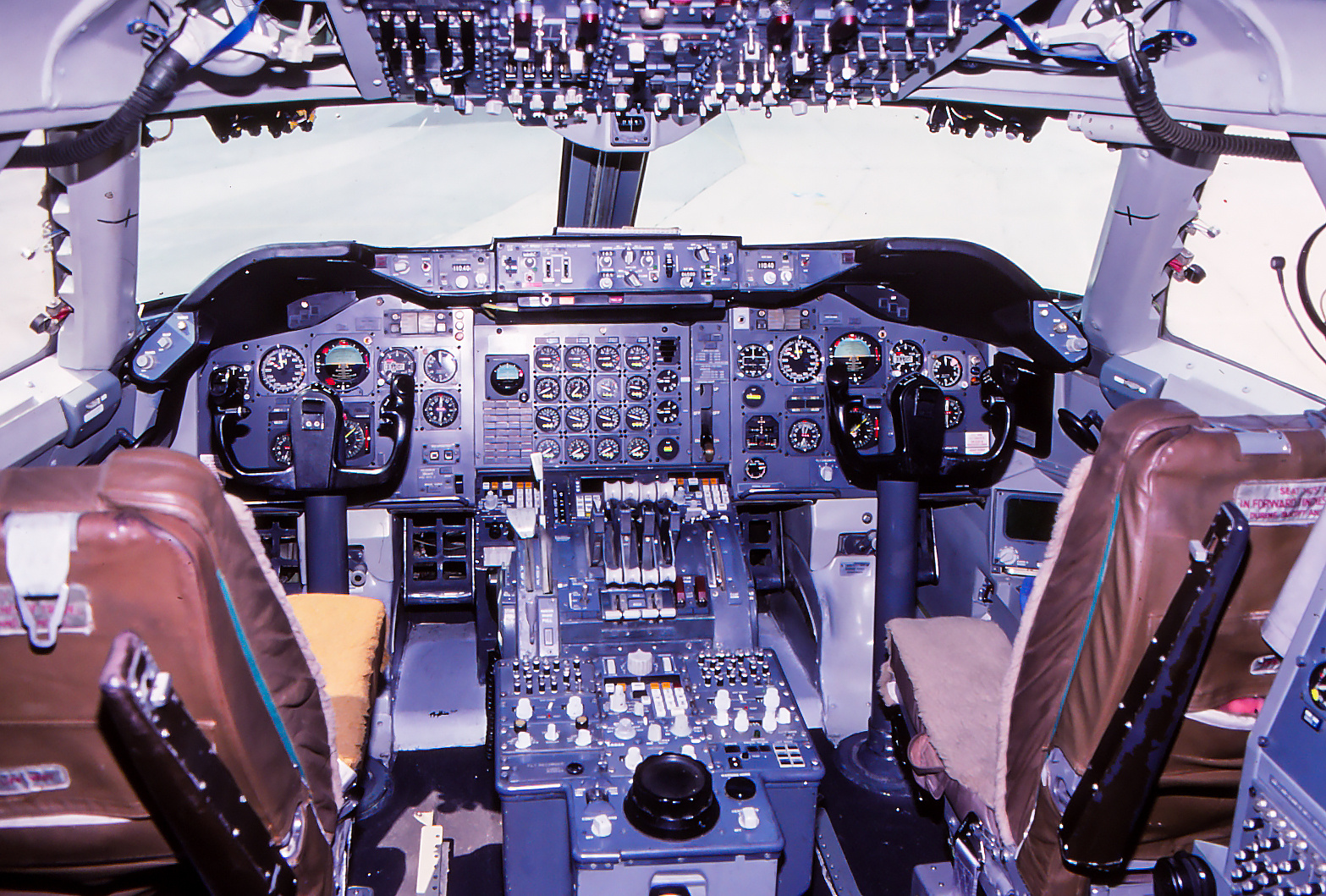 B747-200 Cockpit