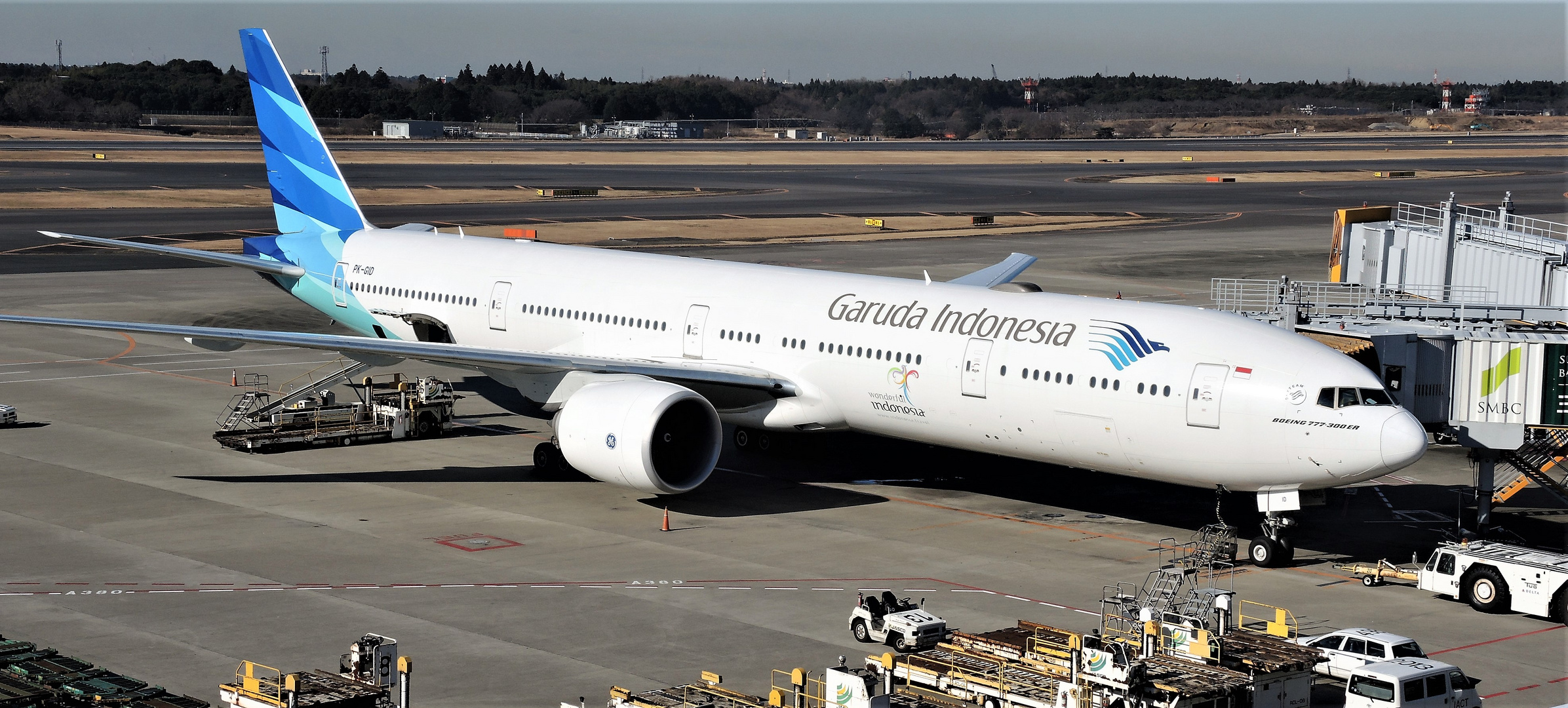 B777 der Garuda Indonesia