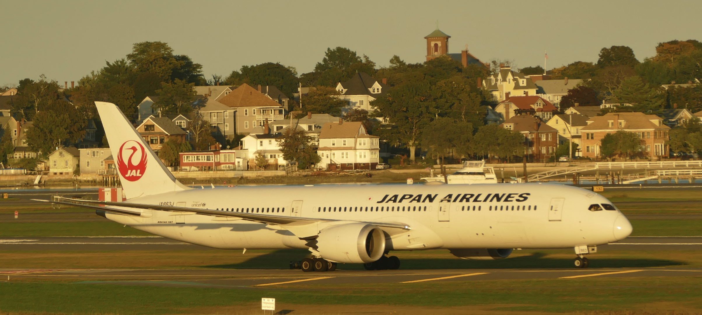 B787 der Japan Airlines