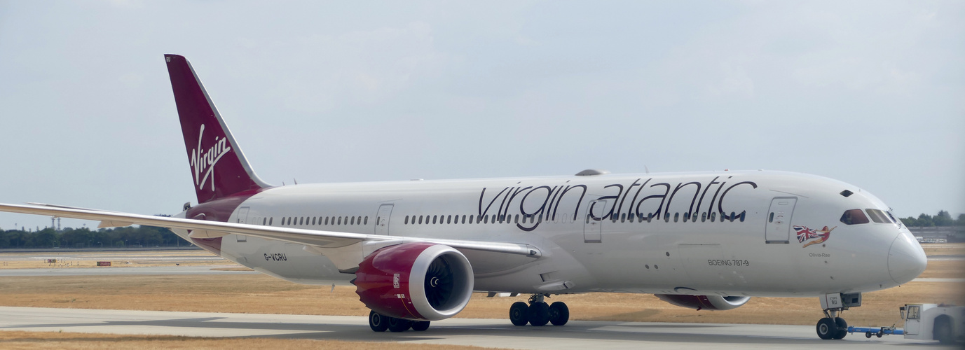 B787 der Virgin Atlantic