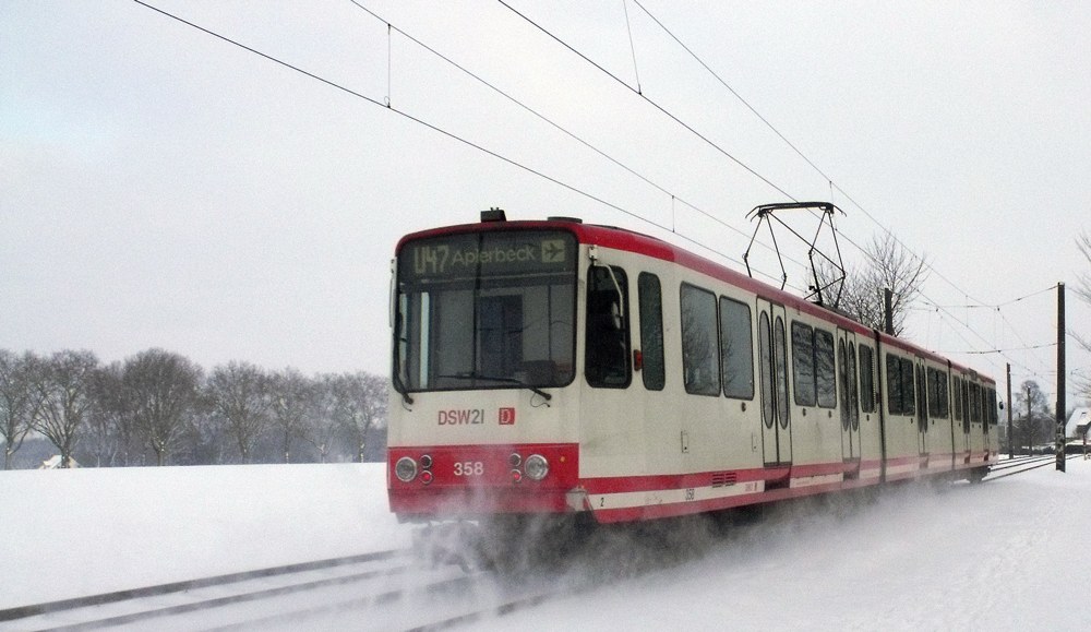 B80 im Schnee