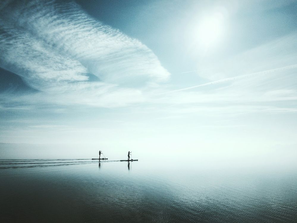 Two Of Us... And The Sea by Alexander Gohlke