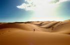 Lost in the dunes of sossusvlei von Vollverglasung