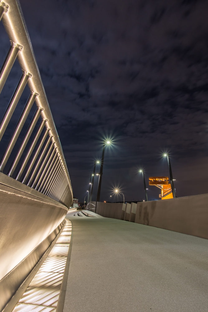 Baakenhafenbrücke - die etwas andere Brücke