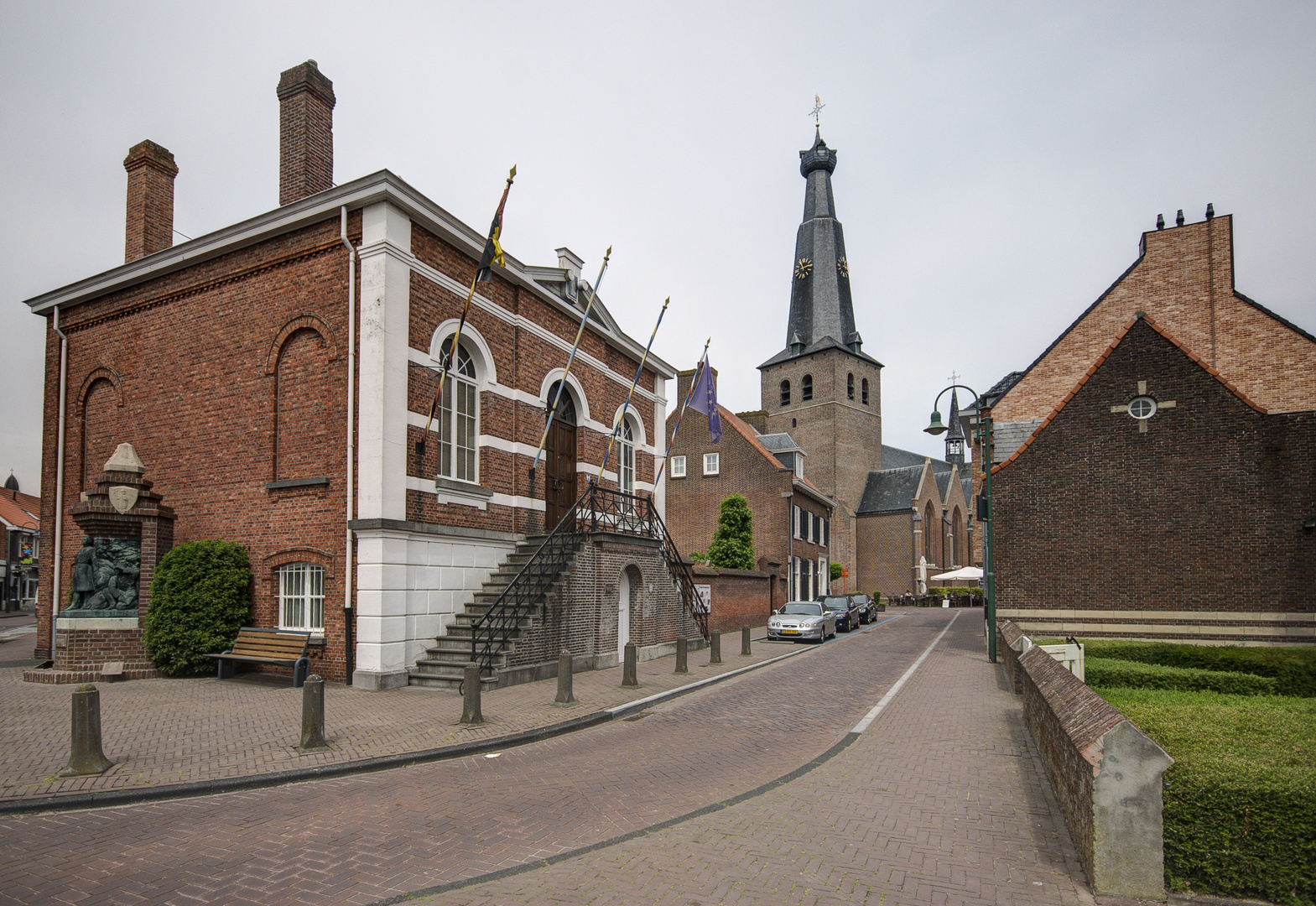 Baarle Hertog (Belgium) Kerkstraat SintRemigiuskerk photo & image
