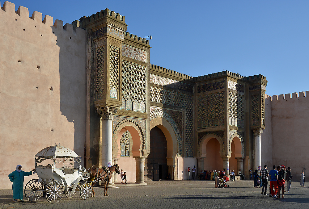 Bab el Mansour in Meknès (1732)