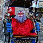 babbo natale in carrozza