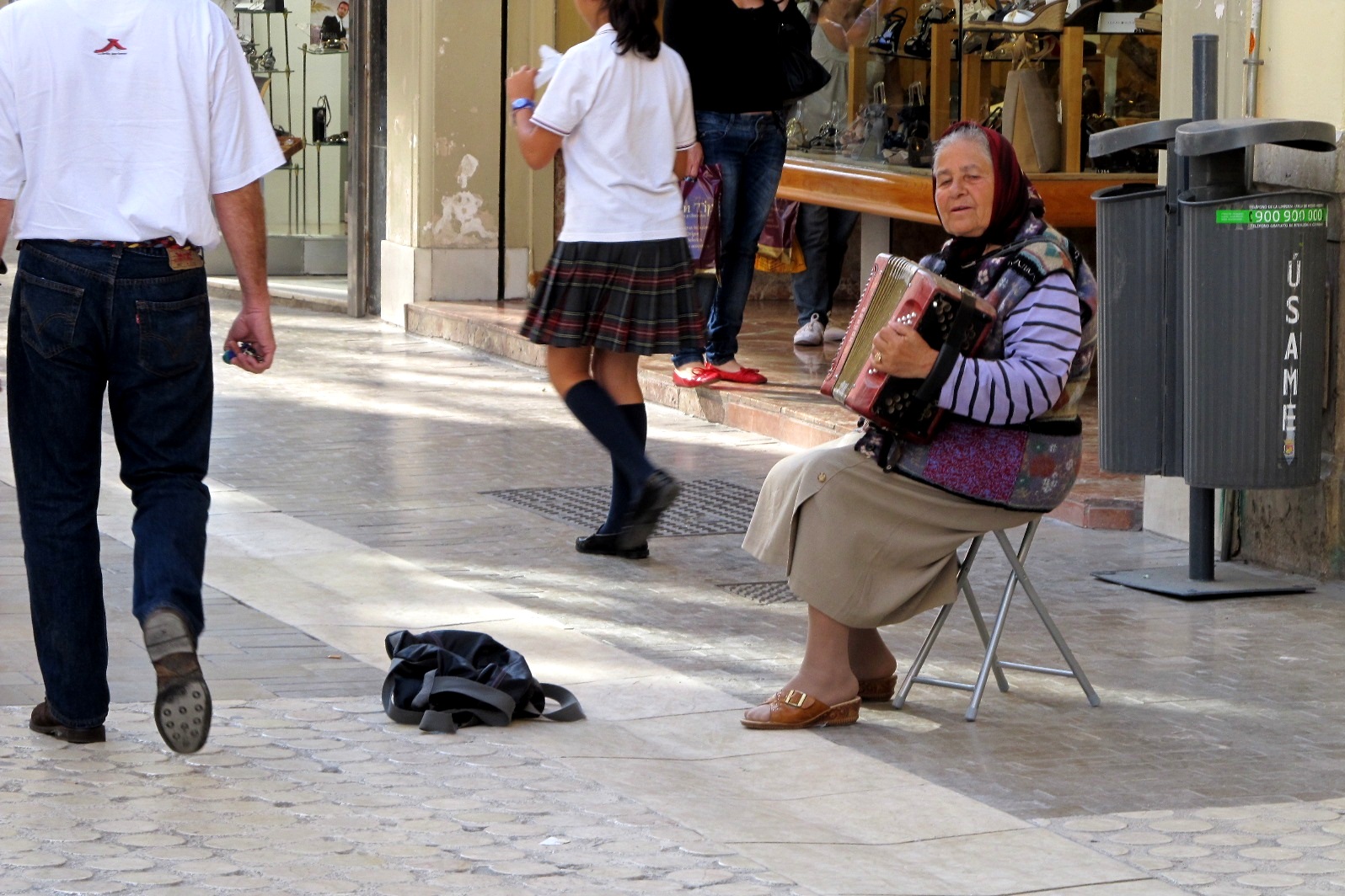 Babuschka in Malaga