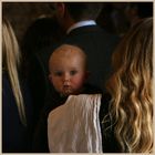 baby at the wedding
