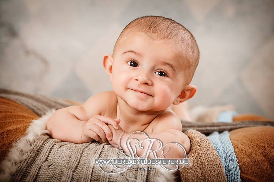 Baby Ben, 4,5 Monate | (Babyfotograf Kreis Viersen)