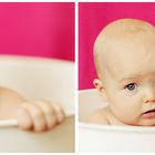 baby im eimer - diptych