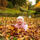 Baby im Schlossgarten