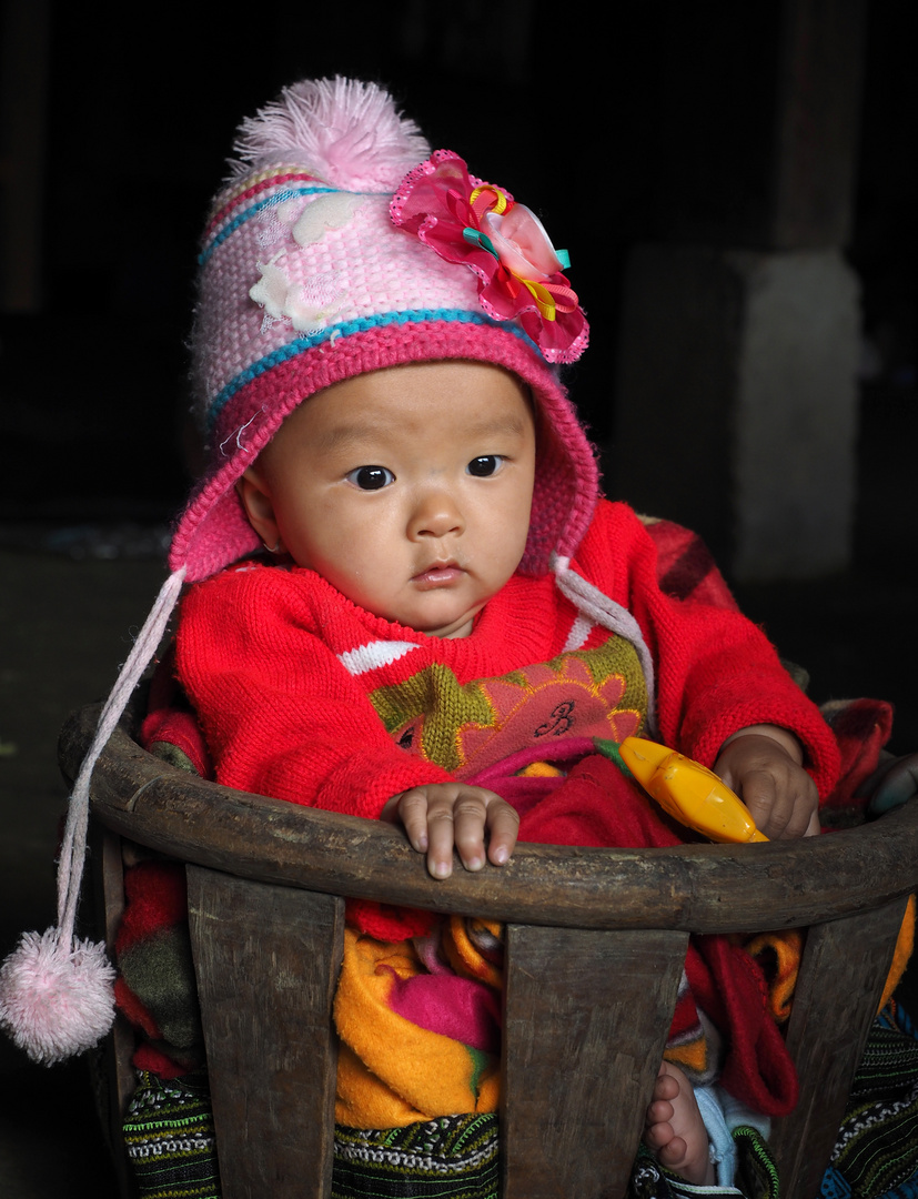 Baby in Nordvietnam