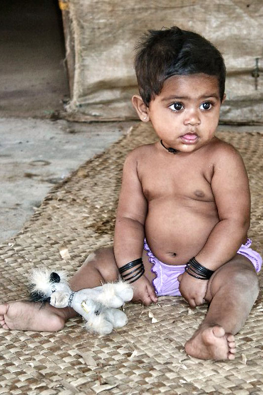 Baby in Sri-Lanca