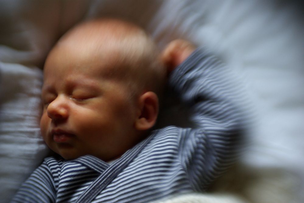 Baby mit Lensbaby