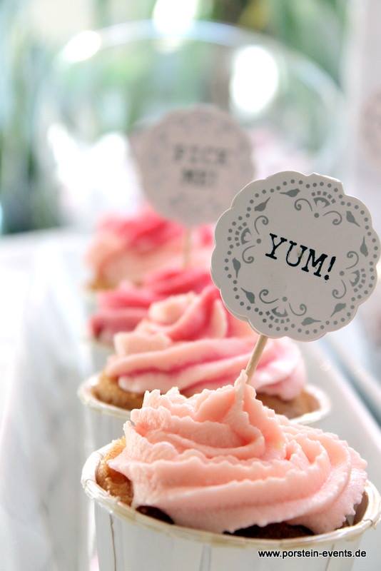 Baby Shower Party- Zitronen Cup Cakes