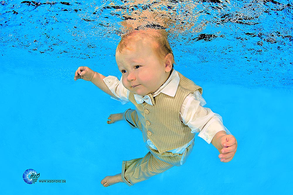 baby unterwasser fotografie