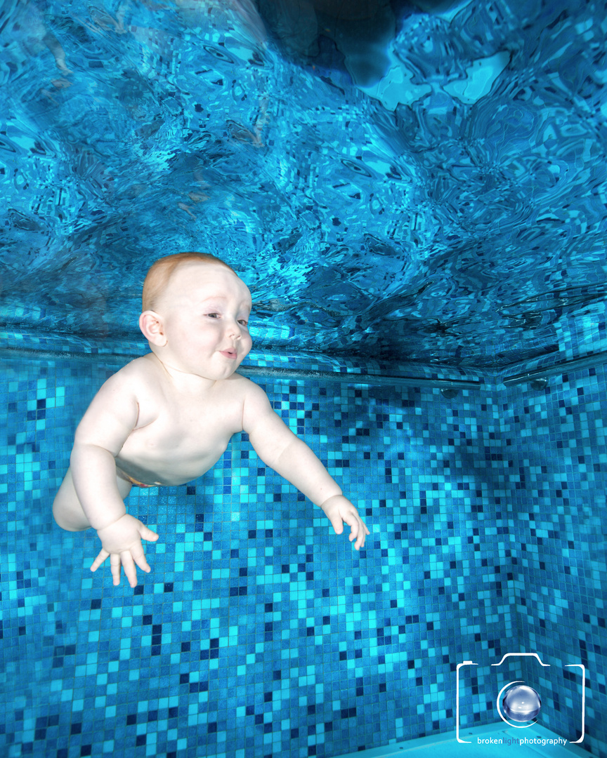 Baby Unterwasserfoto in Berlin