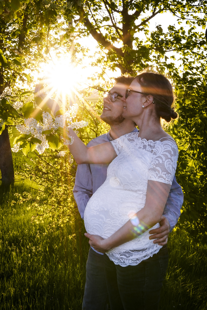 Babybauch-Fotoshooting  