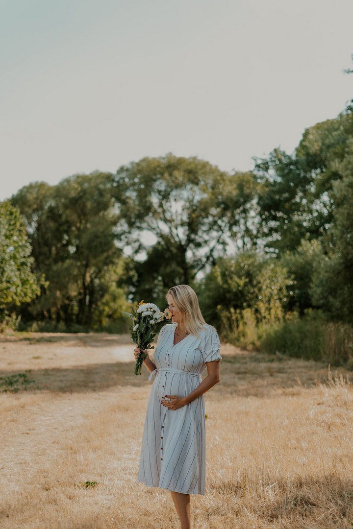 Babybauch Fotoshooting