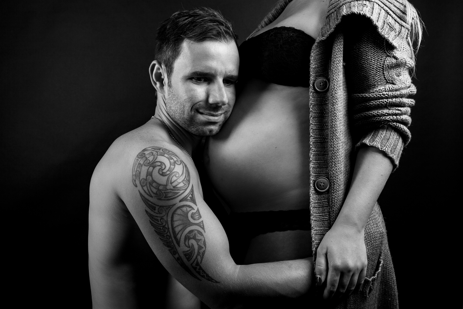 Babybauch- Fotoshooting