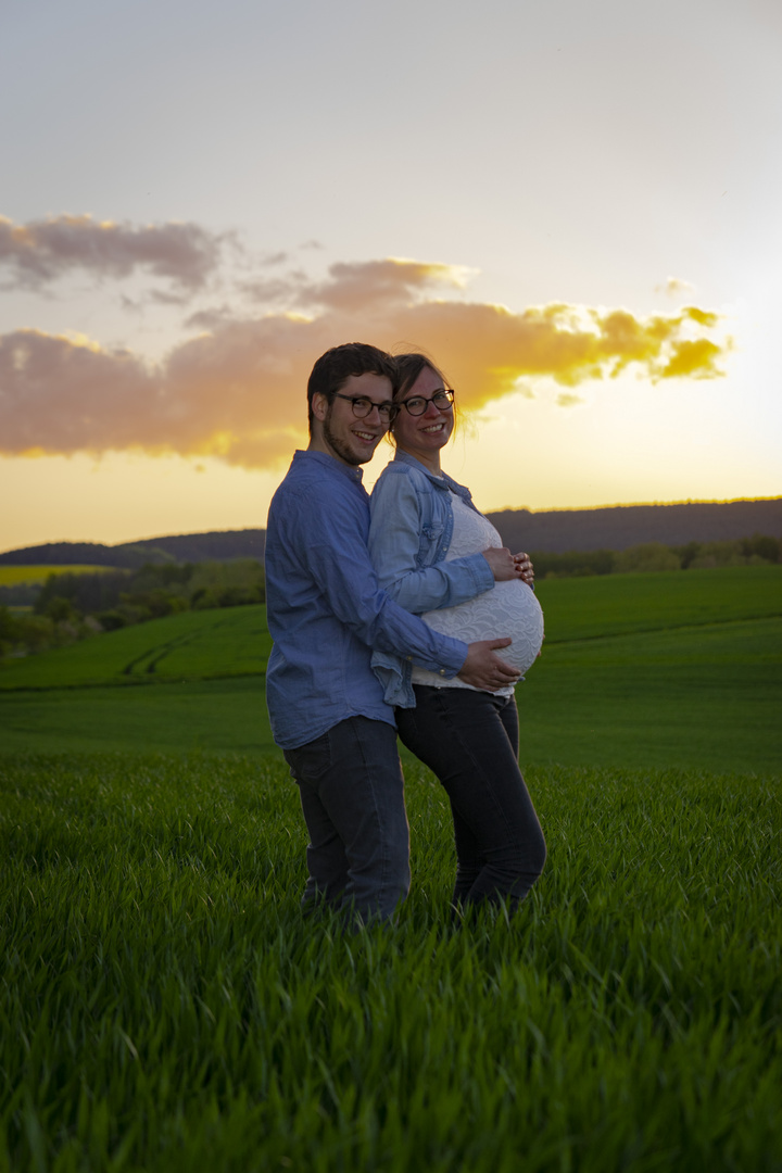 Babybauch-Fotoshooting  