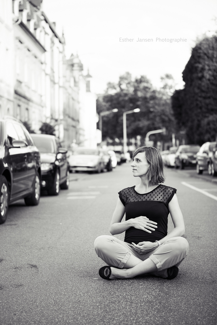 Babybauch in der Göbenstraße