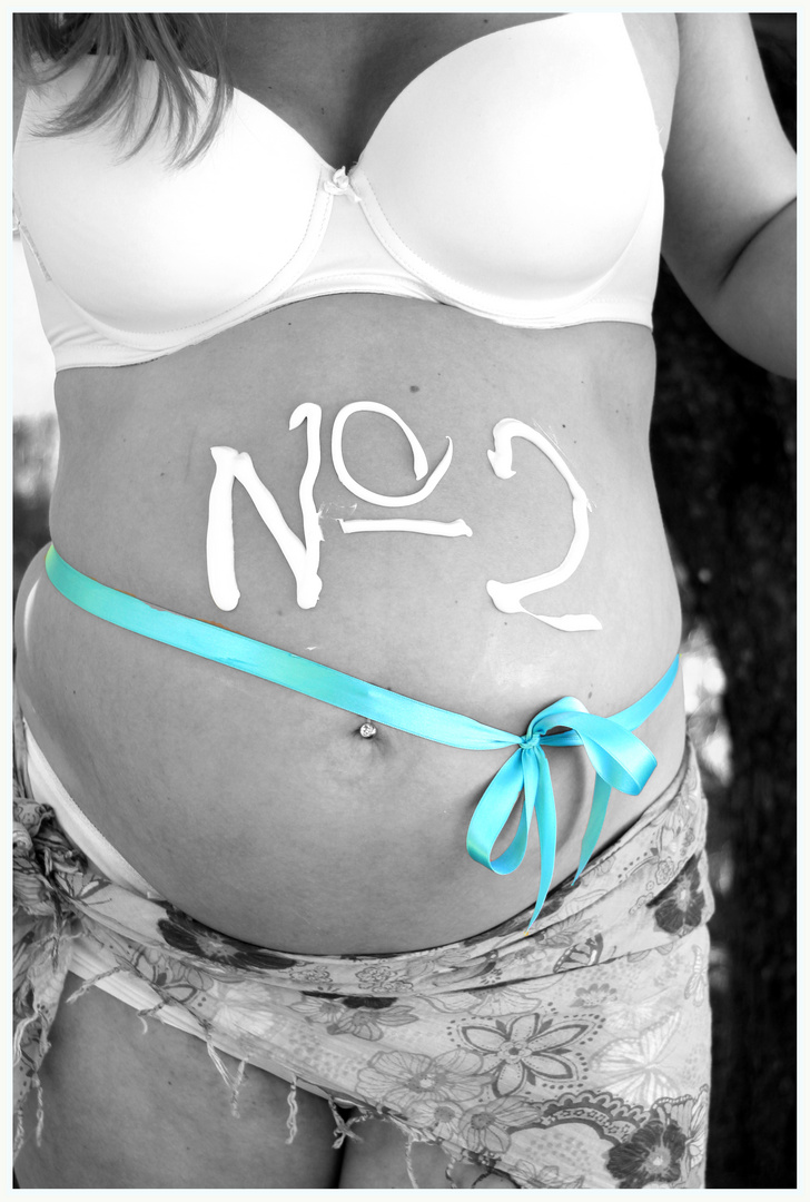 Babybauch Nummer 2......