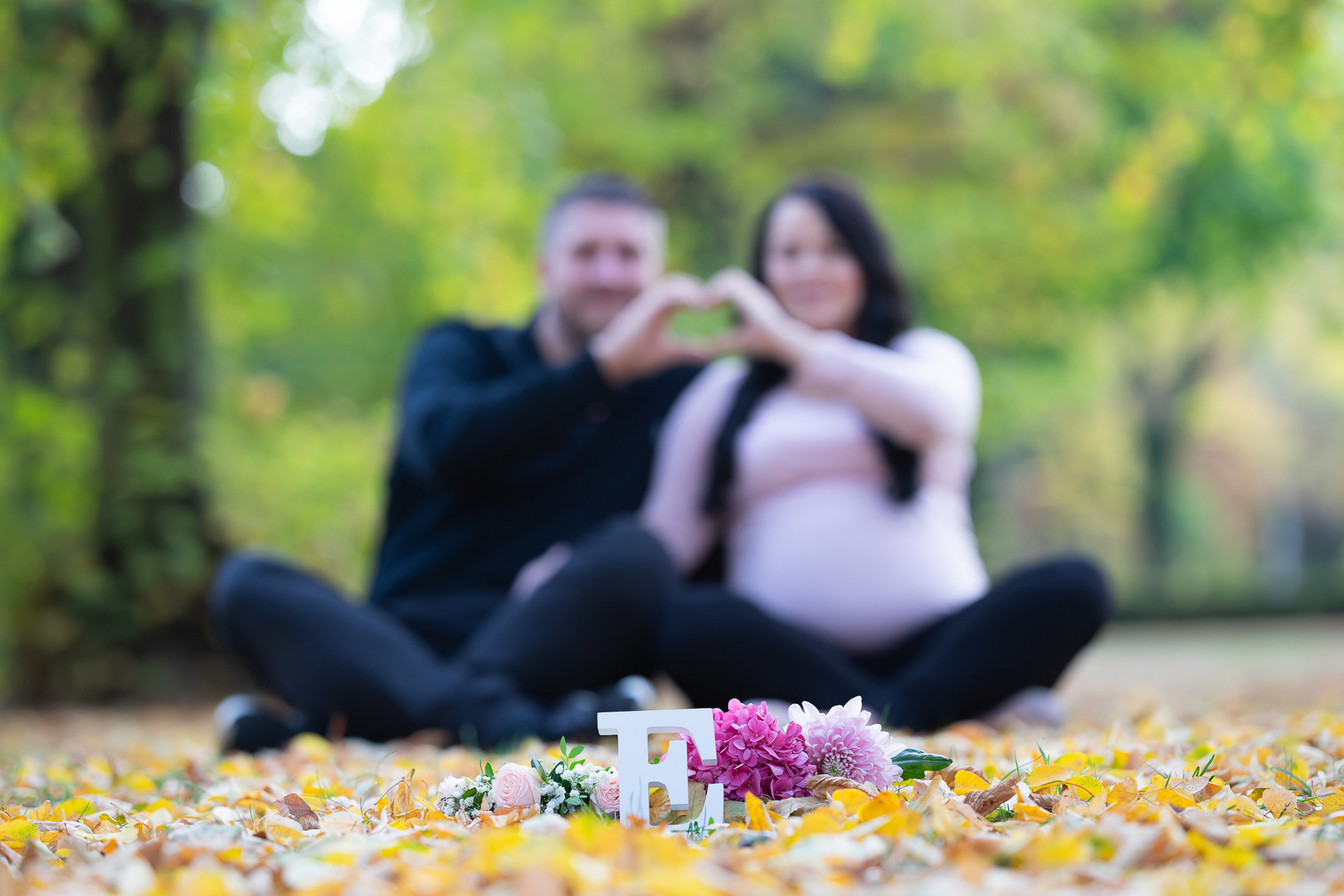 Babybauch und Partnershoot 