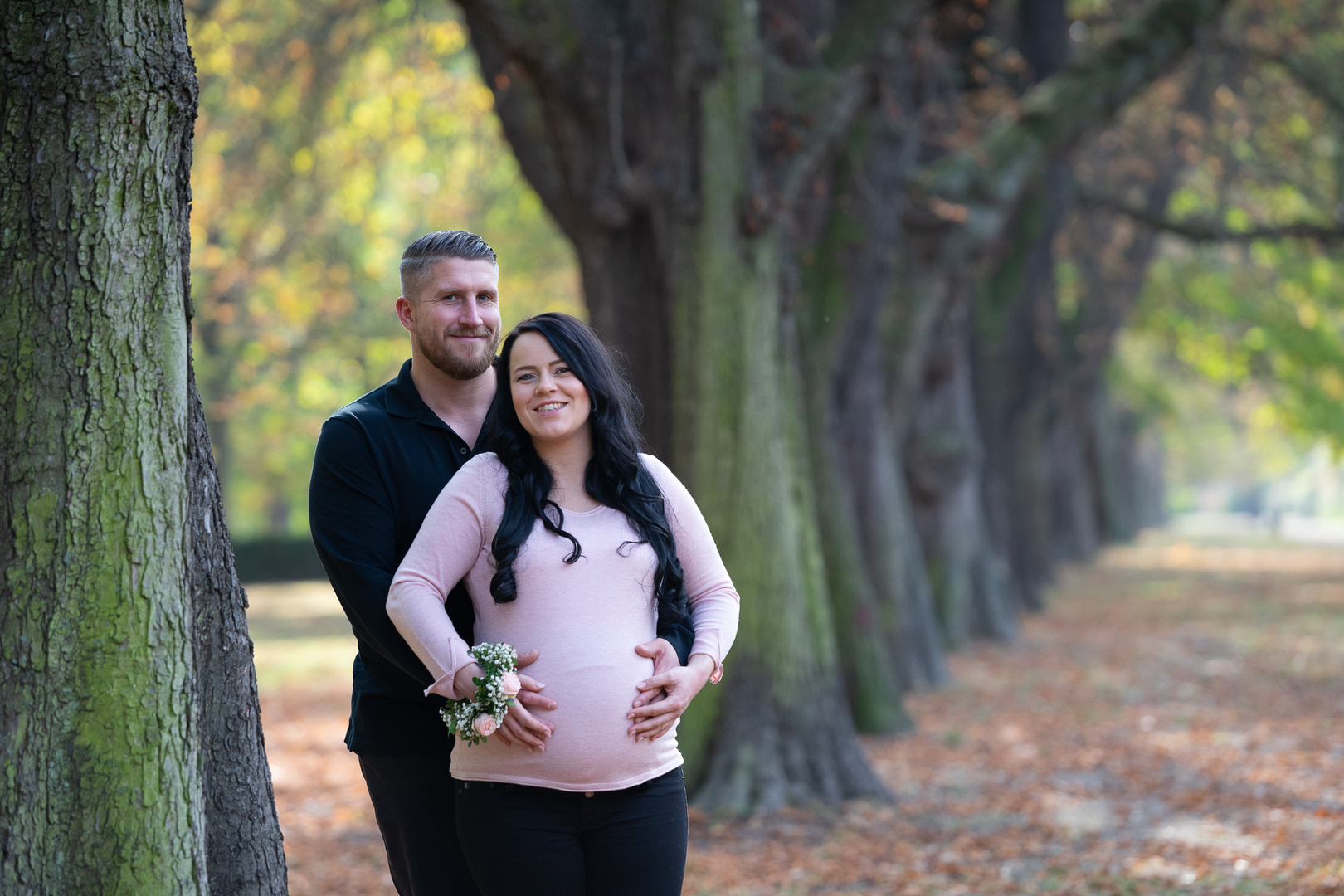 Babybauch und Partnershoot 