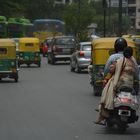 Babytransport auf Indisch