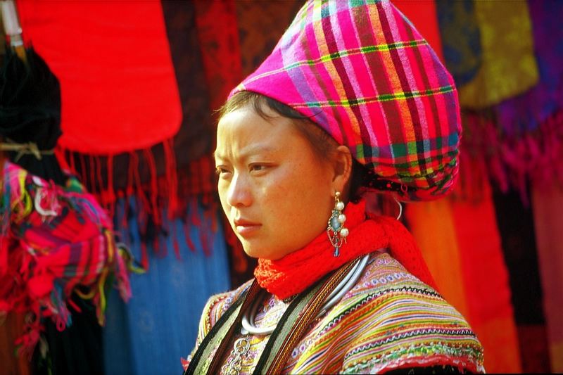 Bac Ha Markt, Farbenrausch