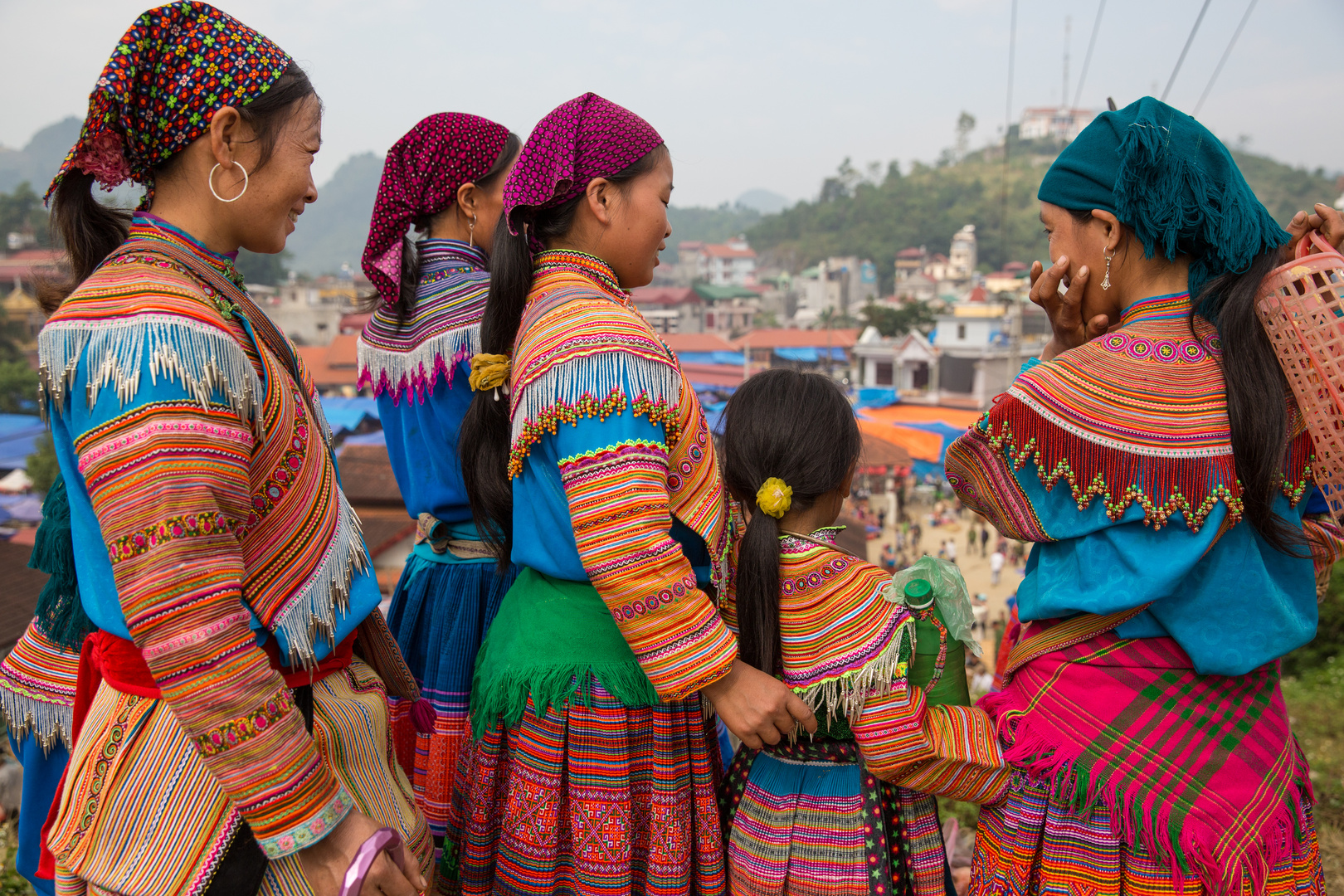 Bac Ha, Vietnam - Hmong Frauen