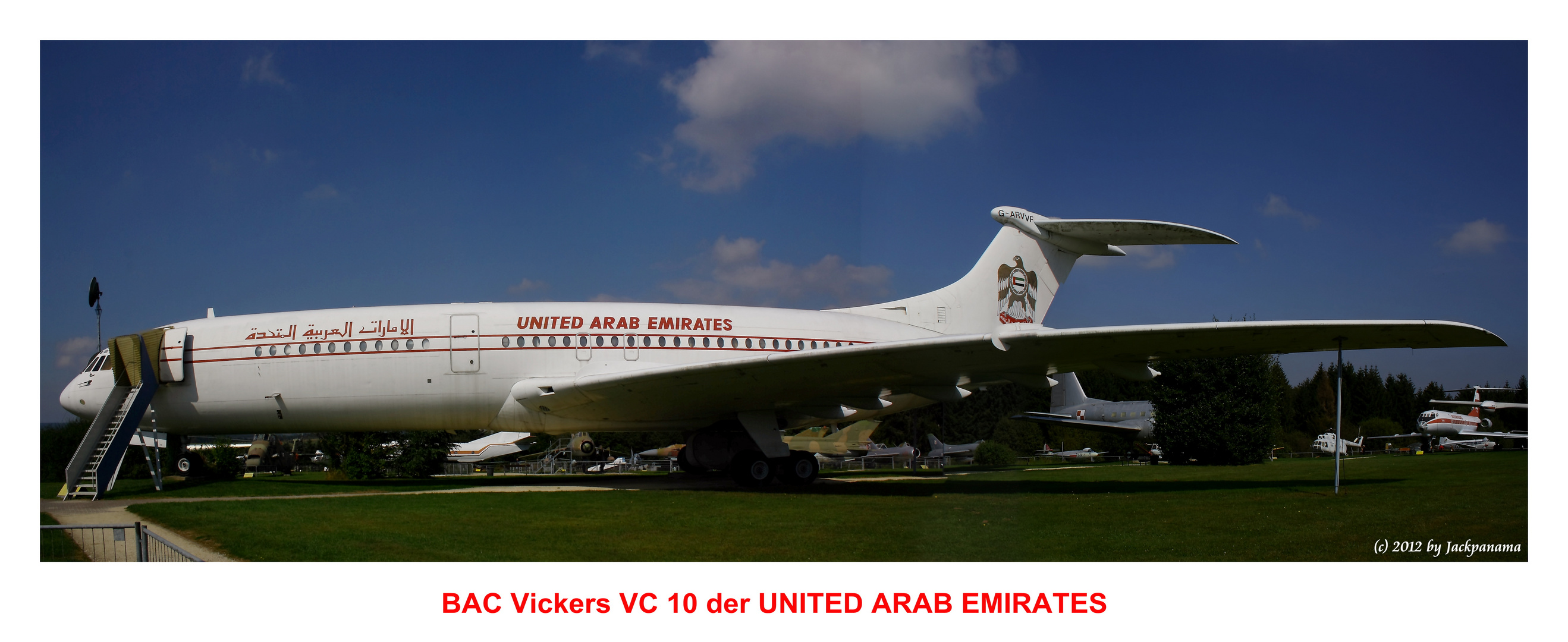 BAC Vickers VC 10 der UNITED ARAB EMIRATES