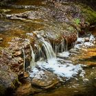 Bach der Gauchach bei Hüfingen in der Gauchachschlucht