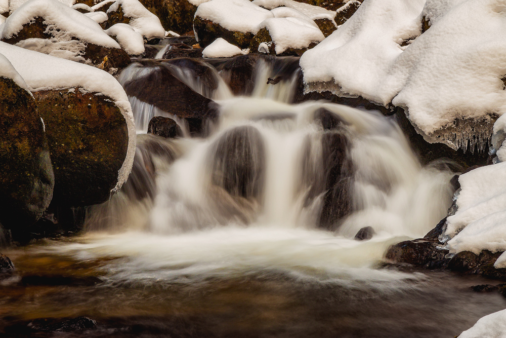 Bach im Winter