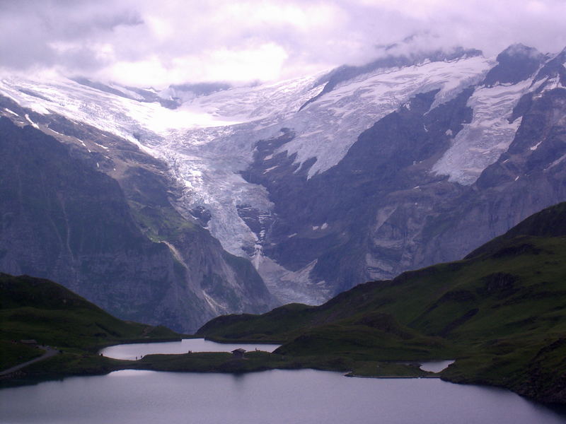 Bachalpsee bei Grindelwald in der Schweiz