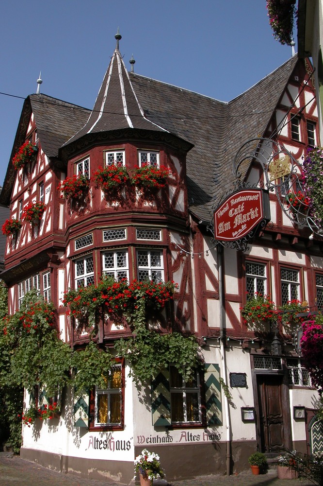 Bacharach - Gasthof Altes Haus am Markt