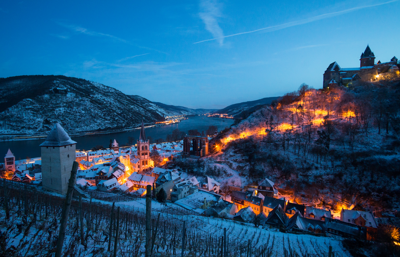 Bacharach im Schnee