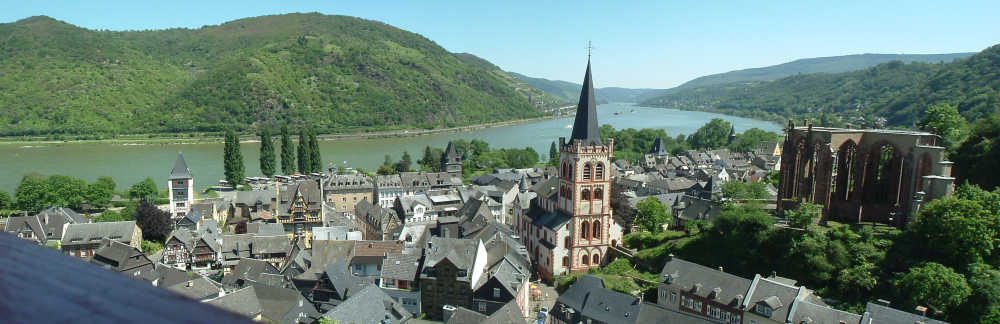 Bacharach im Sommer