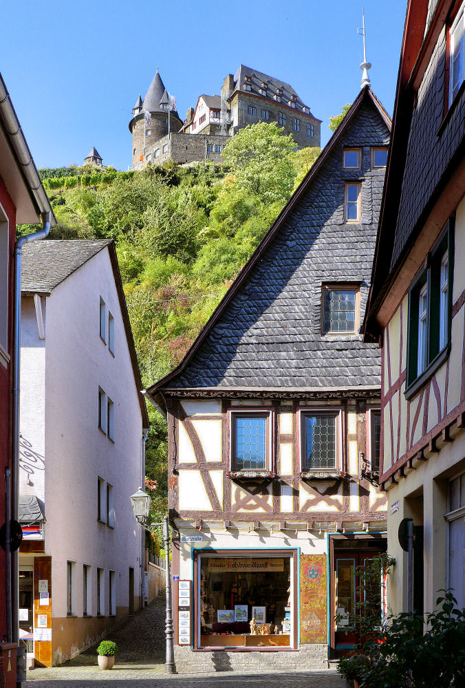 Bacharach mit der Burg Stahleck