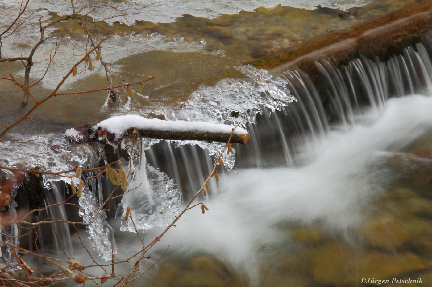 Bacherl im Winter